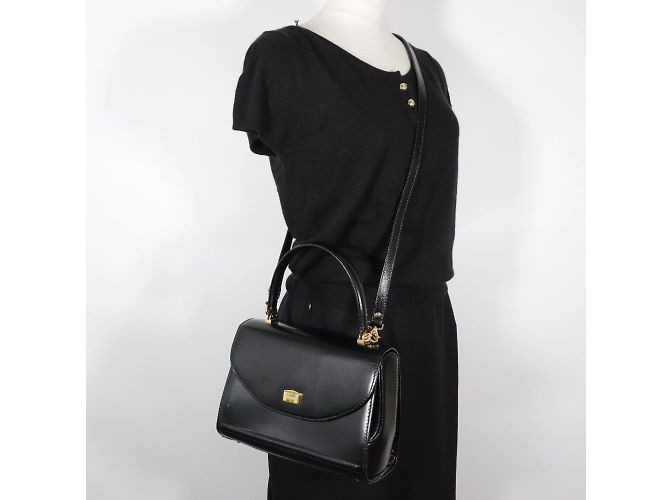 Borsa in pelle nera Bally Nero - vista 11