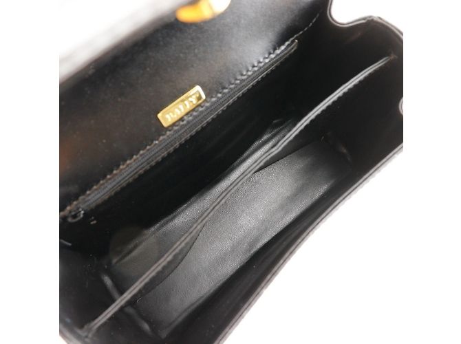 Borsa in pelle nera Bally Nero - vista 6