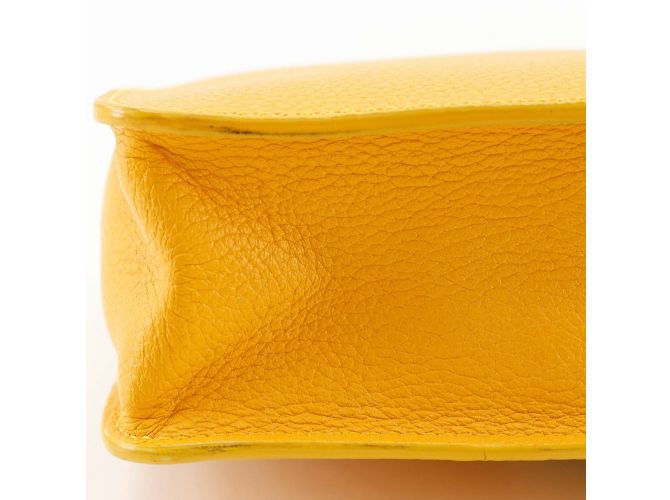 Mini borsa a spalla Jimmy Choo Giallo - vista 10