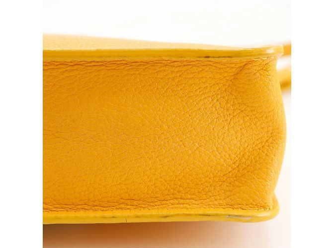 Mini borsa a spalla Jimmy Choo Giallo - vista 11