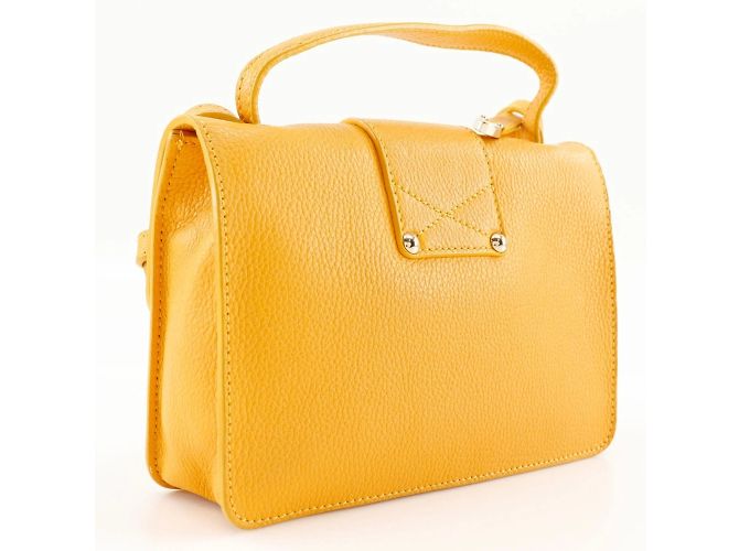 Mini borsa a spalla Jimmy Choo Giallo - vista 3