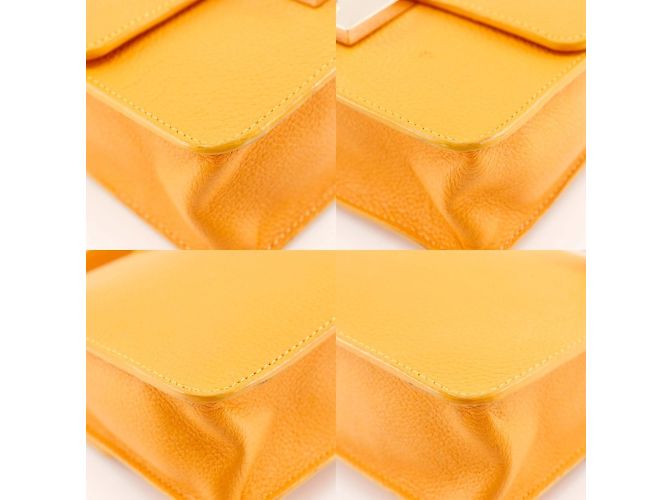Mini borsa a spalla Jimmy Choo Giallo - vista 4