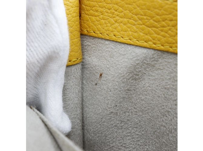 Mini borsa a spalla Jimmy Choo Giallo - vista 7
