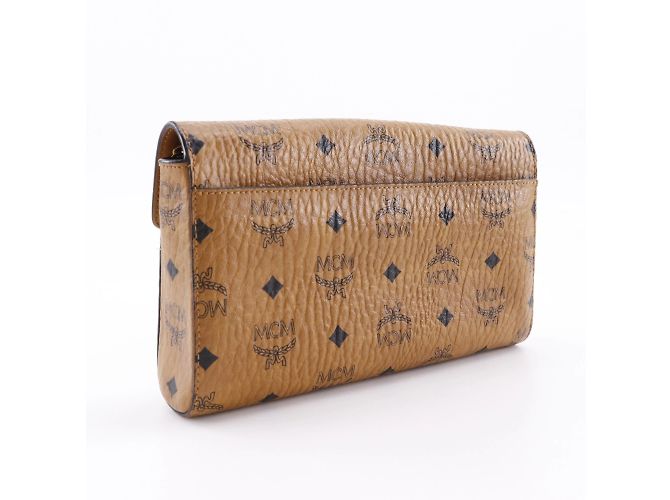 MCM Tracy Medium Shoulder Bag Brown - view 3