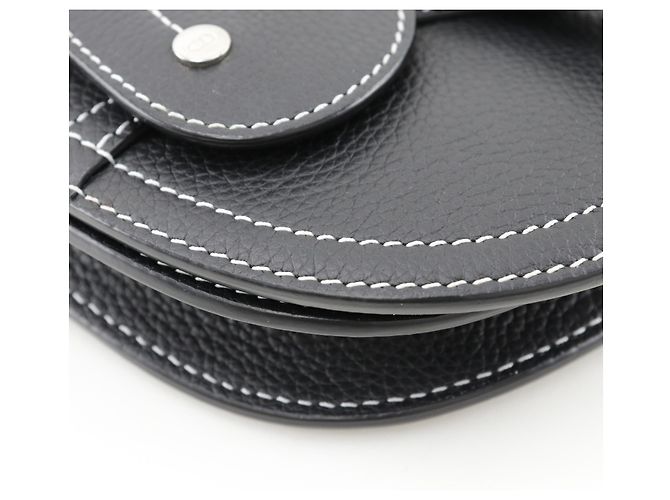 Borsa a corpo Saddle di Christian Dior Nero - vista 4