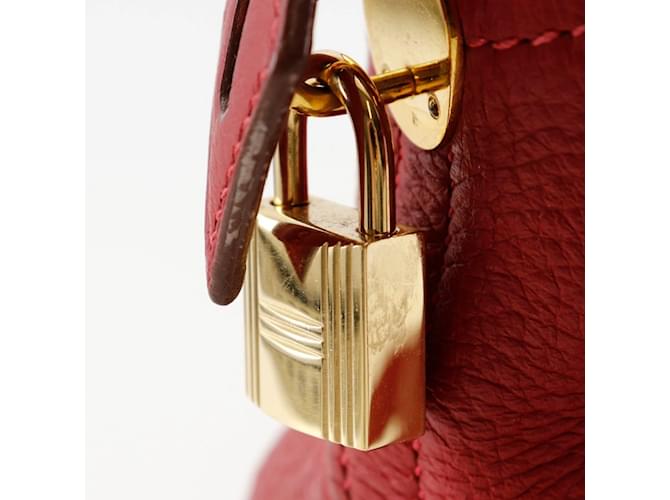 Hermès Borsa Hermes Bolide 35 Rosso - vista 14