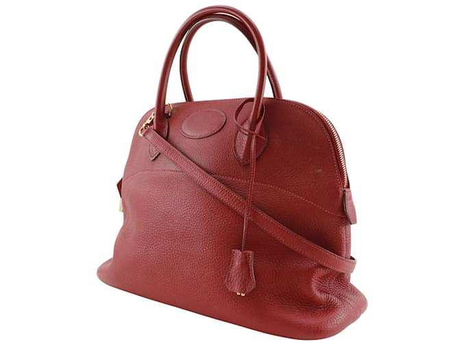 Hermès Borsa Hermes Bolide 35 Rosso - vista 2