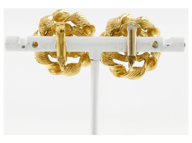 Timeless Runde Coco Mark Ohrringe von Chanel - Ansicht 3
