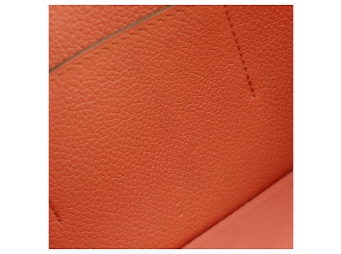 Hermès Cartera larga Hermes Dogon GM en rosa - vista 14