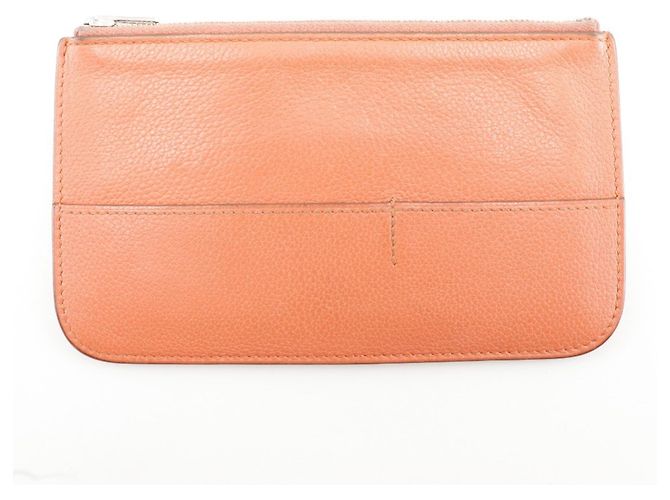 Hermès Cartera larga Hermes Dogon GM en rosa - vista 15