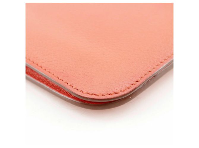 Hermès Cartera larga Hermes Dogon GM en rosa - vista 4