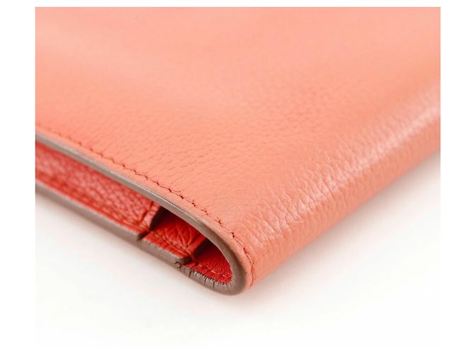 Hermès Cartera larga Hermes Dogon GM en rosa - vista 6