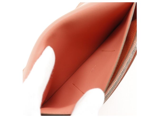 Hermès Cartera larga Hermes Dogon GM en rosa - vista 9