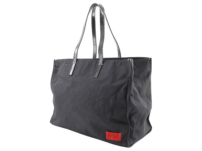 Schwarze Nylon-Canvas-Tote-Bag von Valentino Garavani - Ansicht 2
