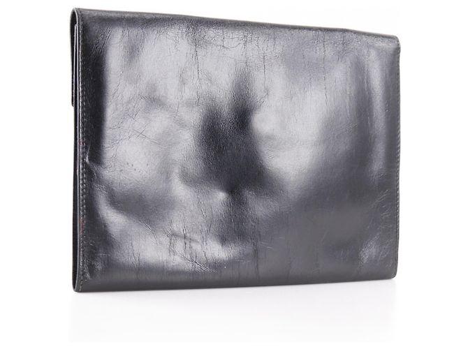 Hermès Borsa Clutch Pochette Rio Hermes Nero - vista 3