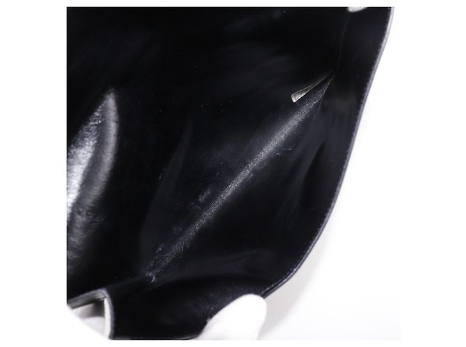 Hermès Borsa Clutch Pochette Rio Hermes Nero - vista 5