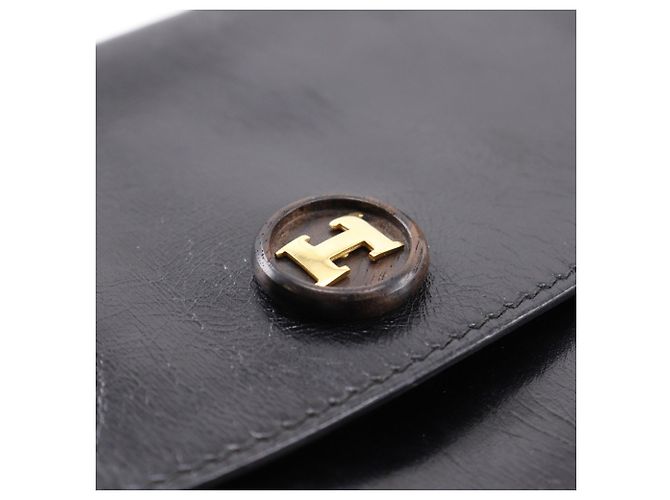 Hermès Borsa Clutch Pochette Rio Hermes Nero - vista 8
