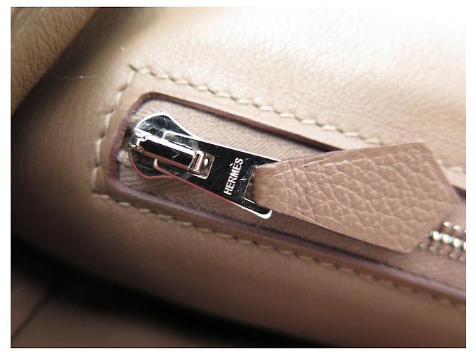 Hermès BORSA A MANO HERMES 24/24 MINI IN PELLE EVERCOLOR & SWIFT ETOUPE CON TRACOLLA 2012 Taupe - vista 11