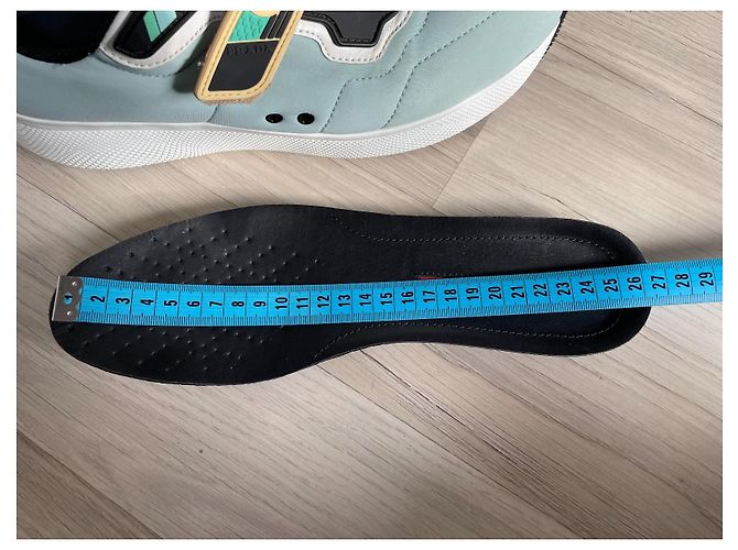 Prada Sneaker Türkis Synthetik - Ansicht 11