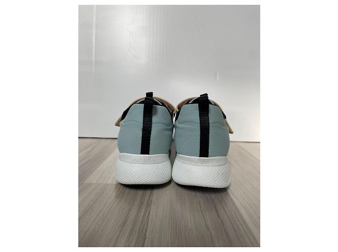 Prada Sneaker Türkis Synthetik - Ansicht 5