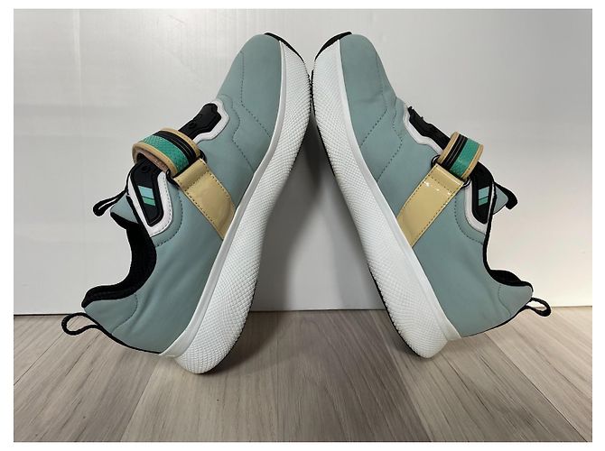 Prada Sneaker Türkis Synthetik - Ansicht 6