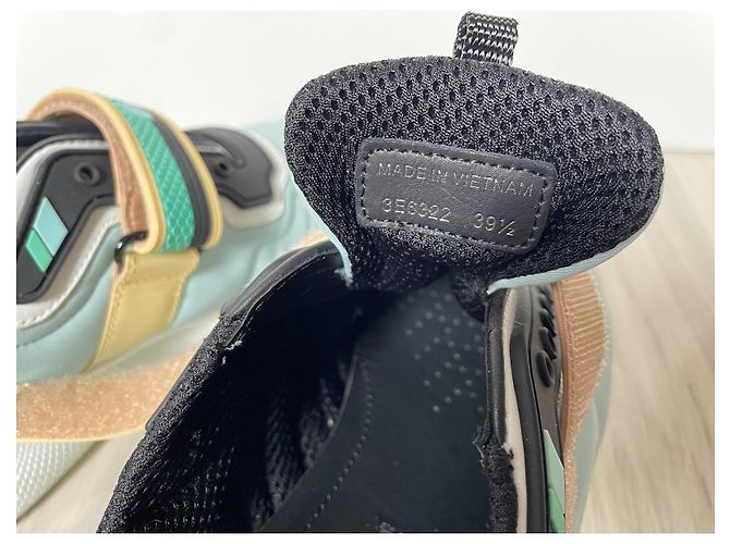 Prada Sneaker Türkis Synthetik - Ansicht 9