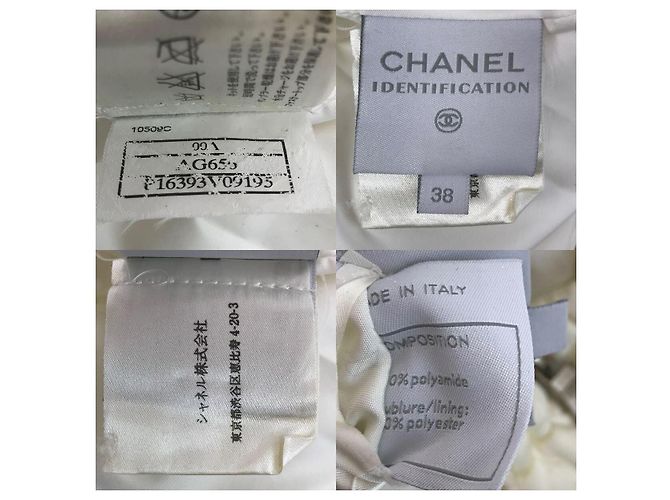 Gonna puffer vintage CC grigia sport Chanel FW 2000 - vista 8