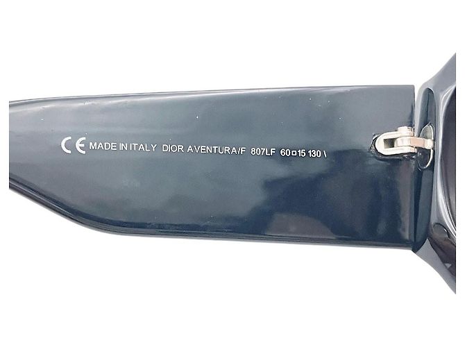 Christian Dior Black Flower Sunglasses Aventura 1 - view 4