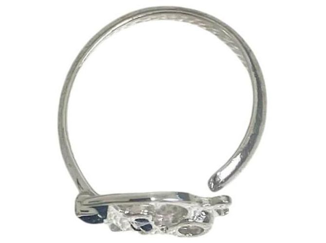 Silberne Logo-Ring Christian Dior - Ansicht 5