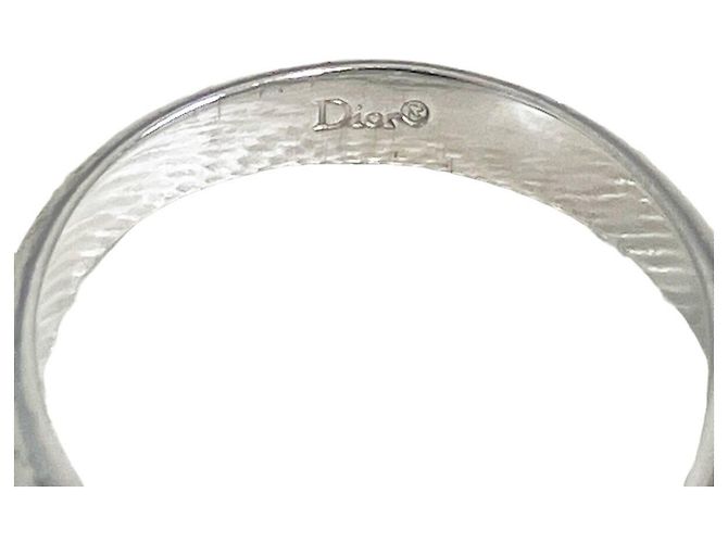 Silberne Logo-Ring Christian Dior - Ansicht 6