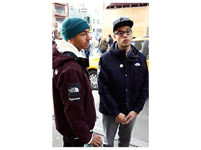 Supreme The North Face 2012AW Burgundy Mountain Shell Jacket Dark red - view 7