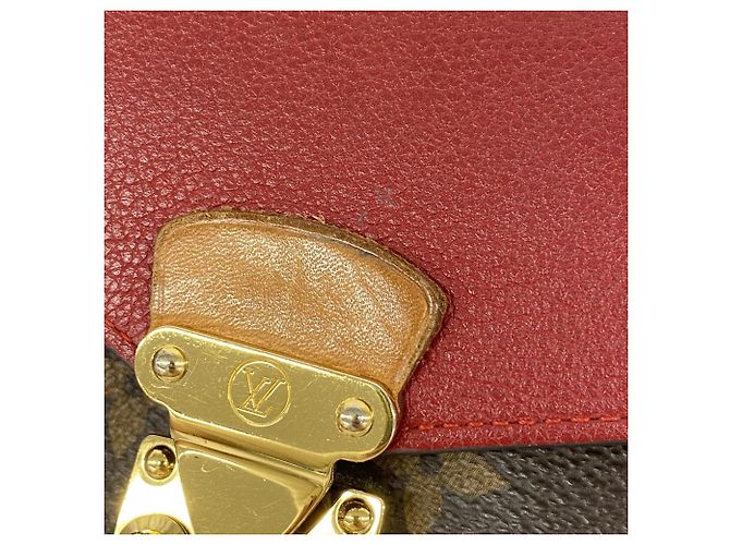 Lange Brieftasche Monogramm Pallas Louis Vuitton Braun Fuschia - Ansicht 10