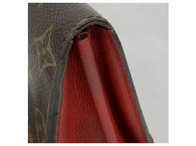 Lange Brieftasche Monogramm Pallas Louis Vuitton Braun Fuschia - Ansicht 11