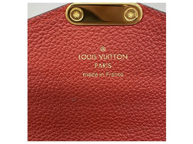 Lange Brieftasche Monogramm Pallas Louis Vuitton Braun Fuschia - Ansicht 4