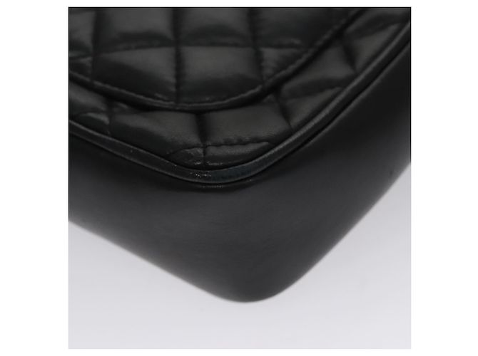 Givenchy Borsa a spalla a catena in pelle nera e oro Auth 112382 Nero D'oro - vista 16