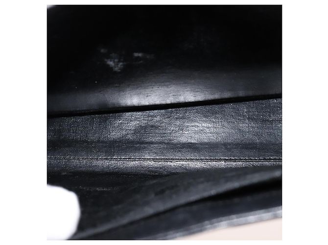 Bolsa de mão GIVENCHY em couro preto e dourado Auth bs21995 - vista 21