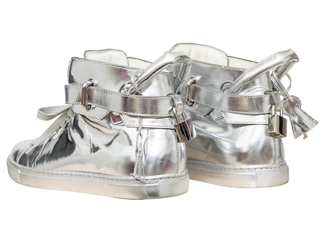Sneakers alte Buscemi Argento - view 2