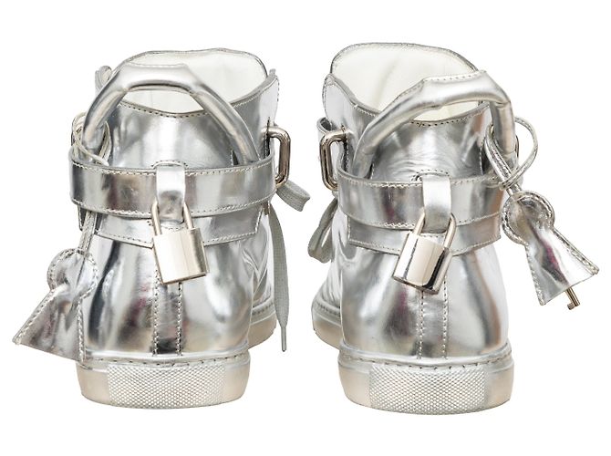 Sneakers alte Buscemi Argento - view 6