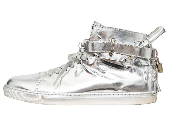 Sneakers alte Buscemi Argento - view 7