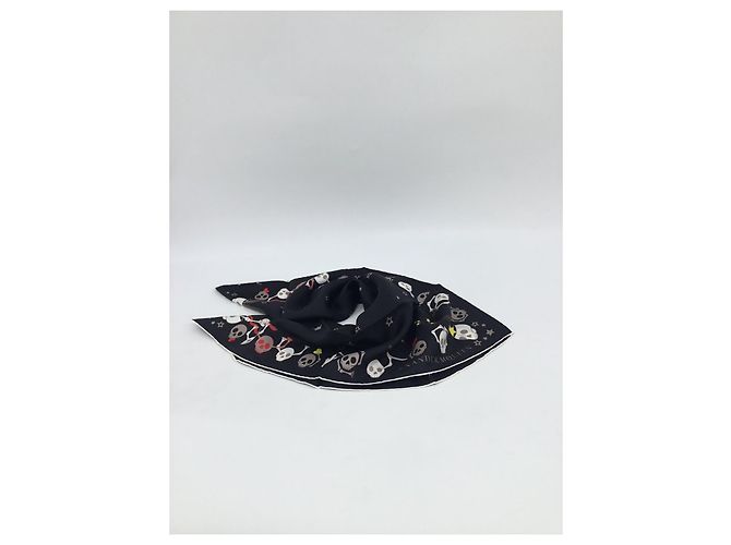 Bufanda de seda Alexander McQueen Multicolor - vista 11