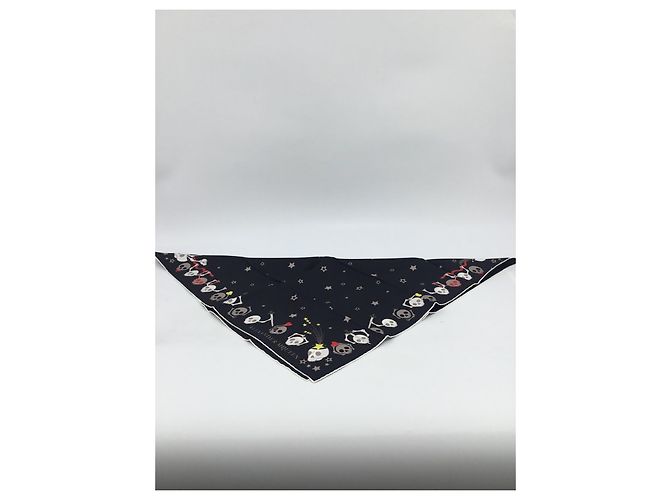 Bufanda de seda Alexander McQueen Multicolor - vista 3