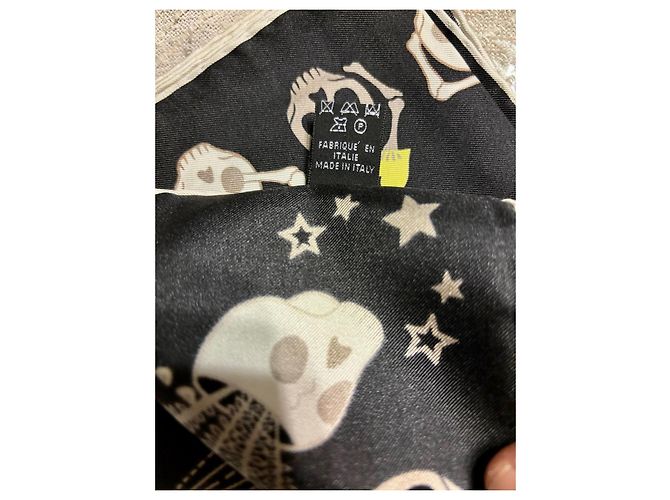 Bufanda de seda Alexander McQueen Multicolor - vista 4