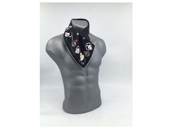 Bufanda de seda Alexander McQueen Multicolor - vista 9