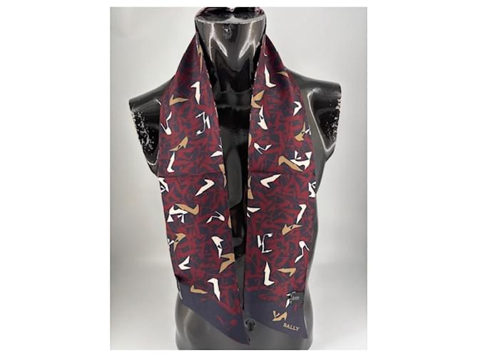 Foulard Twilly in seta Bally multicolore - vista 5