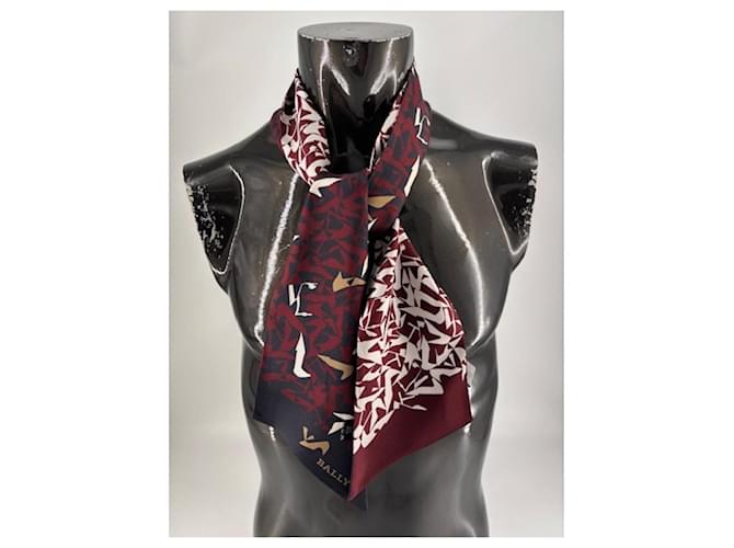 Foulard Twilly in seta Bally multicolore - vista 7