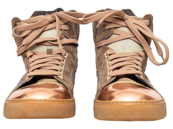Sneakers alte Lanvin Multicolore - vista 4