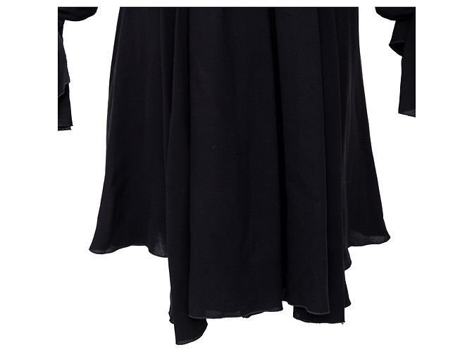 Robe en soie Valentino Noir - vue 4