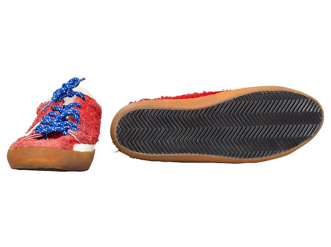 Sneakers Super-Star Golden Goose Rosso - vista 10
