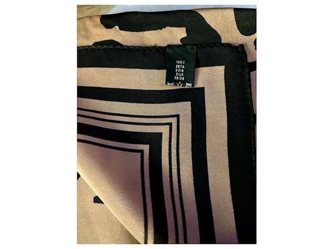 Xale de seda Jaeger Multicor - vista 2