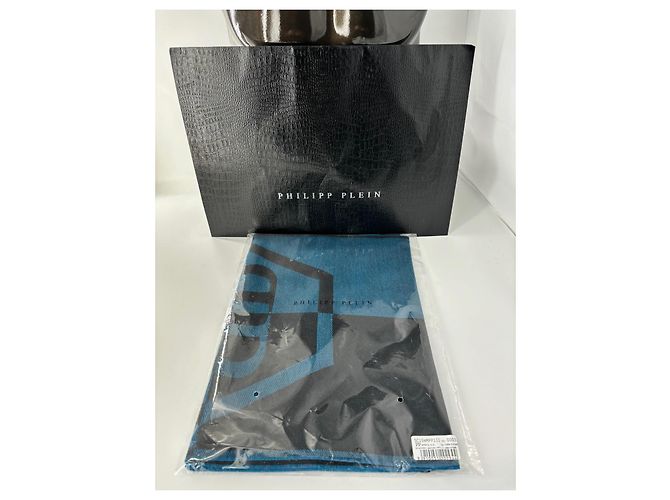 Wollschal Philipp Plein Mehrfarben - Ansicht 7